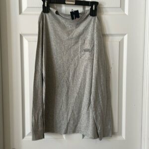 Vineyard vines long sleeve tee, football laces, boys xl